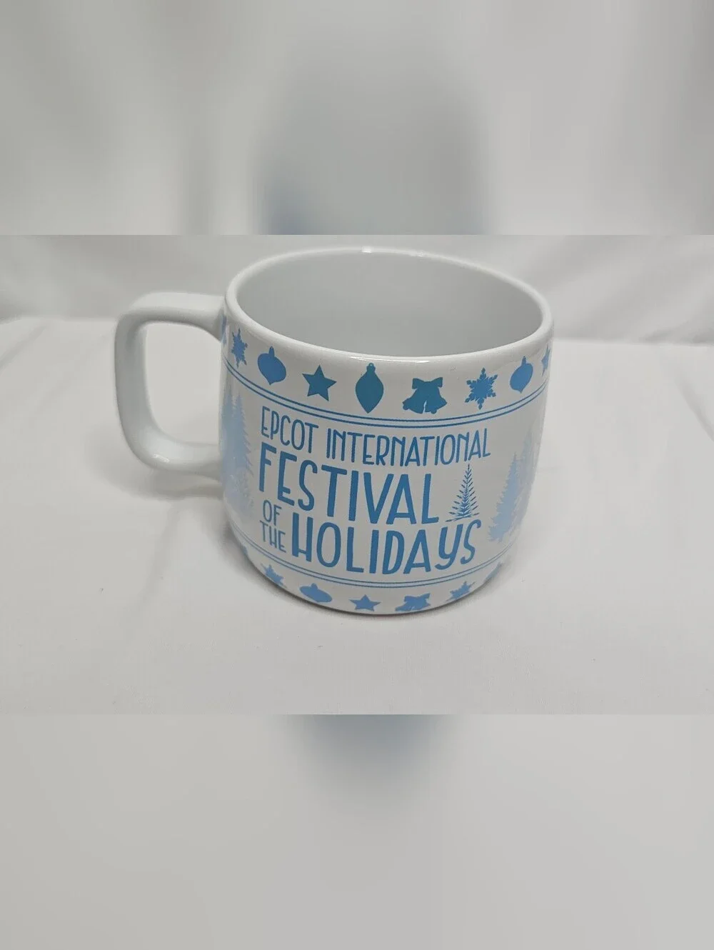Disney World 50th Anniversary EPCOT Festival of the Holidays 2021 Mug Olaf Sven